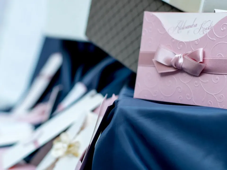 Wedding invitation card